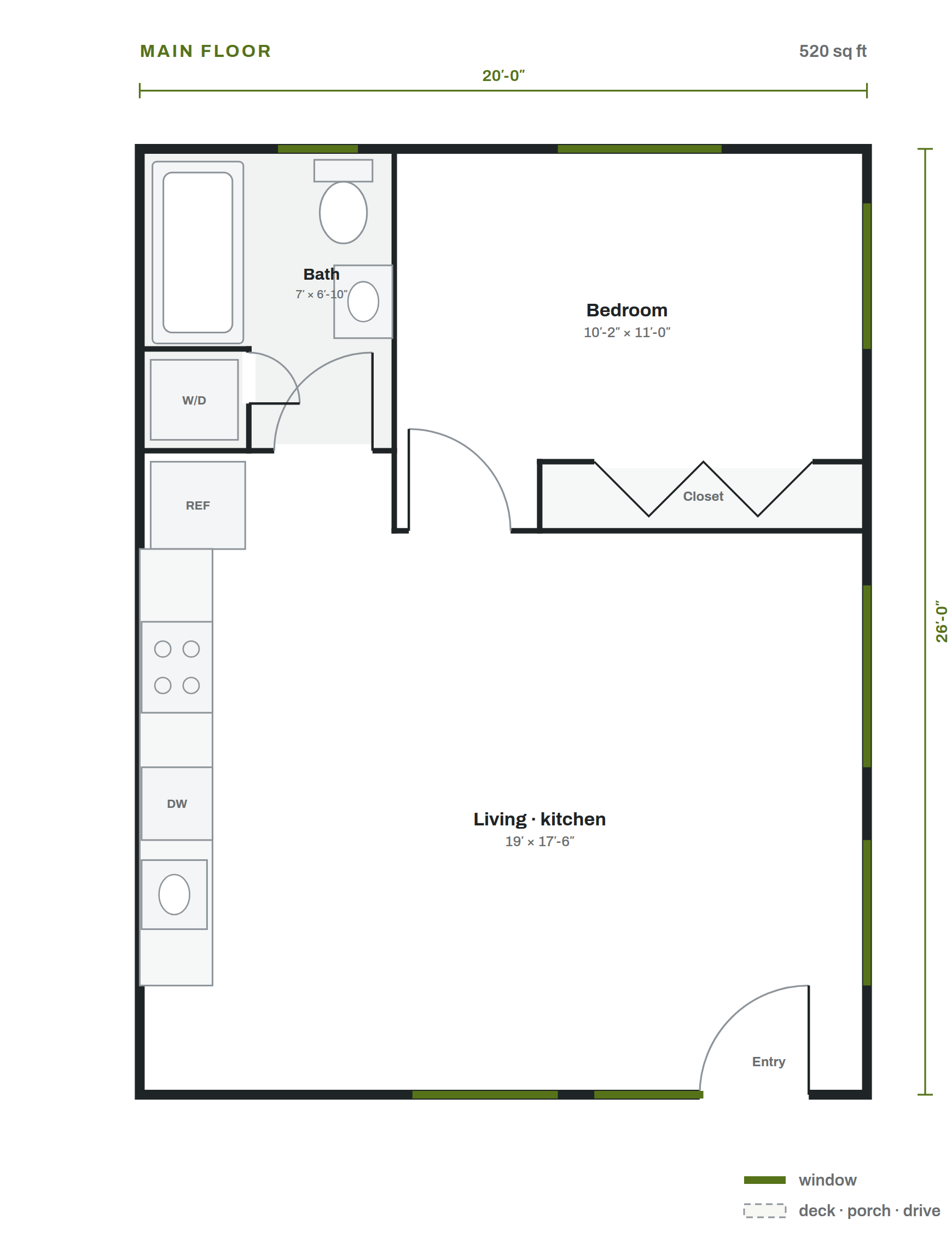 The Alder floor plan