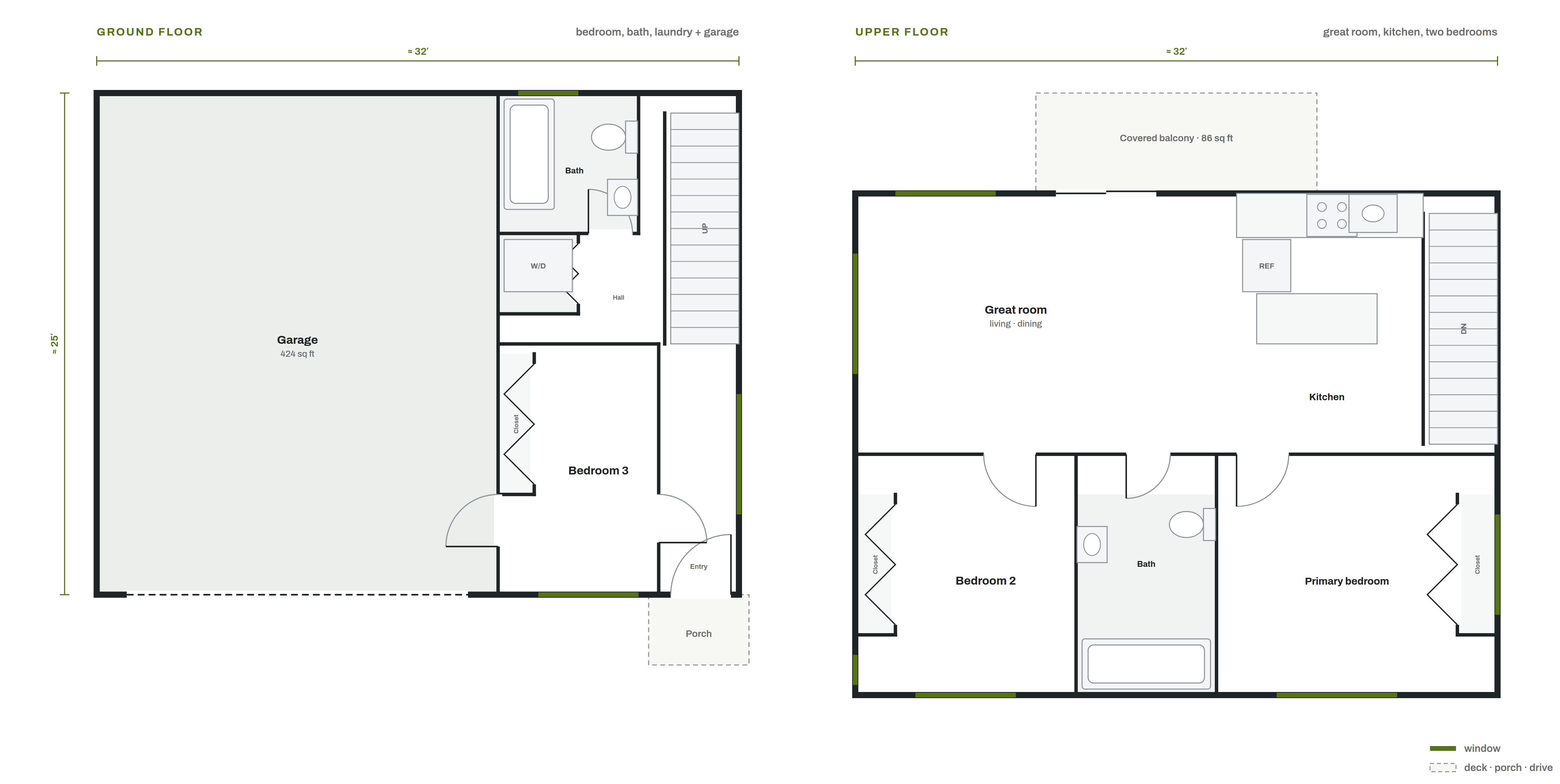 The Phinney floor plan