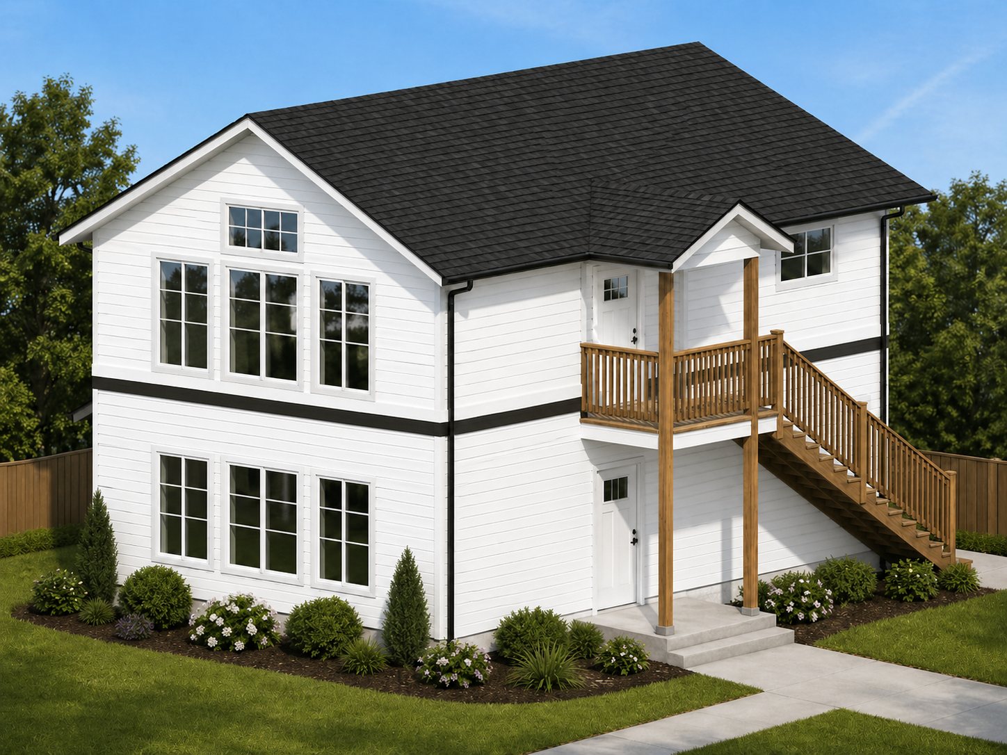 Rendering of The Everett Duplex